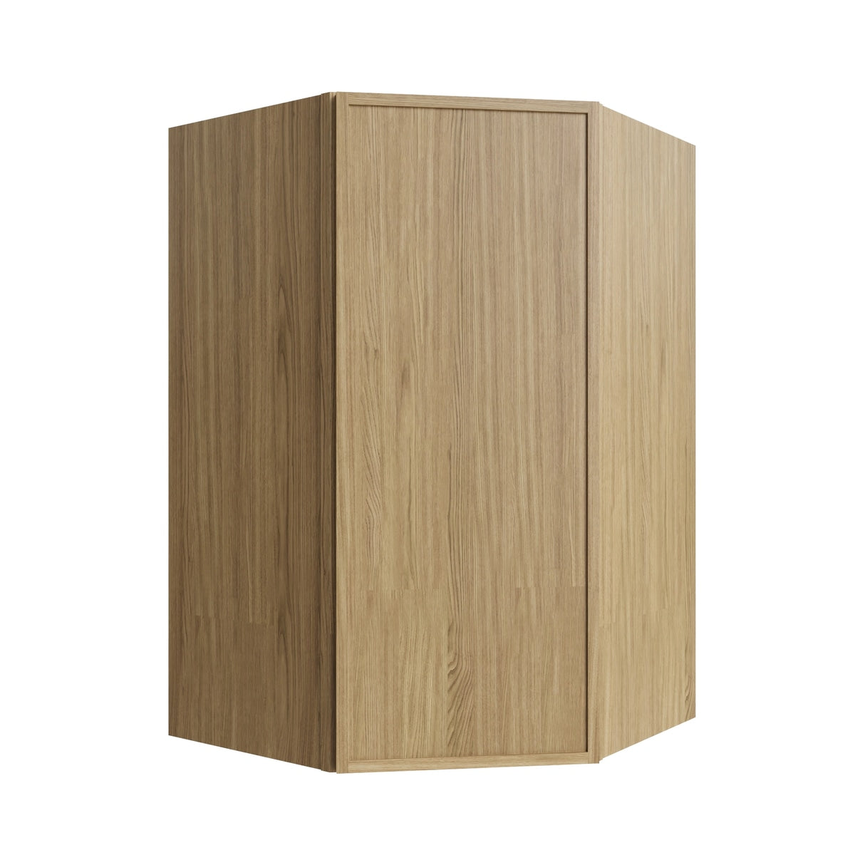 Studio Oak corner wall cabinet, 27" W x 42" H x 15" D, ViaWood Cabinets item CW2742