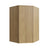 Studio Oak corner wall cabinet, 27" W x 42" H x 15" D, ViaWood Cabinets item CW2742