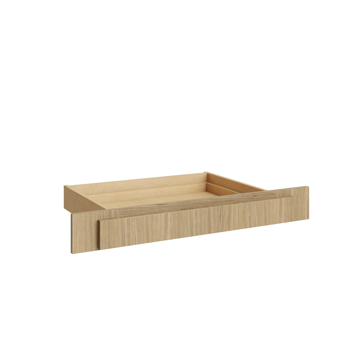Studio Oak vanity drawer, 36" W x 4.75" H x 21" D, ViaWood Cabinets item KD36