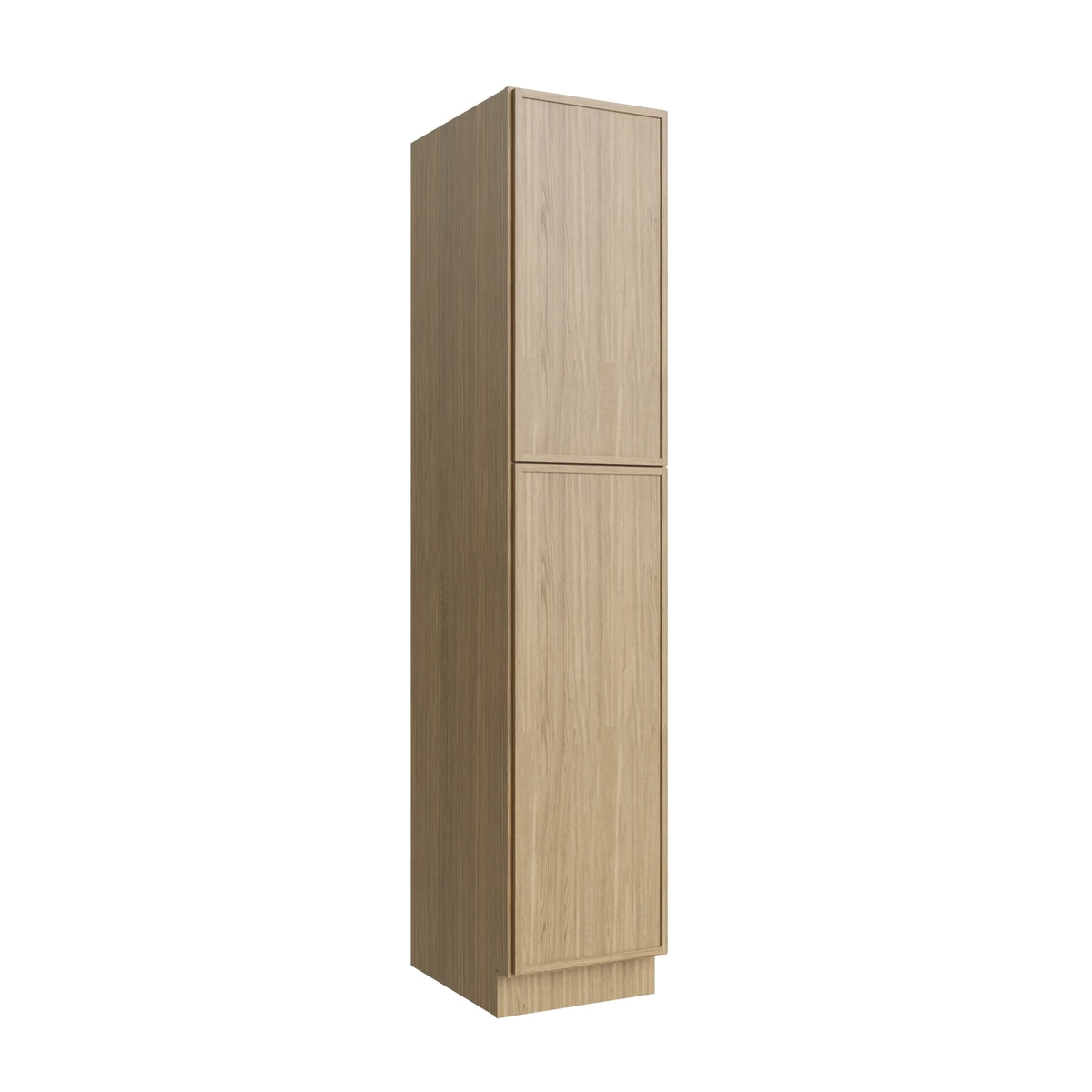 Studio Oak pantry cabinet, 18" W x 84" H x 24" D, ViaWood Cabinets item P1884