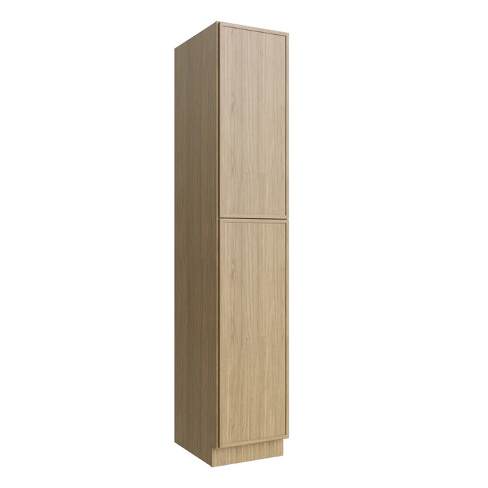 Studio Oak pantry cabinet, 18" W x 96" H x 24" D, ViaWood Cabinets item P1896