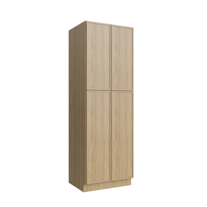 Studio Oak pantry cabinet, 24" W x 90" H x 24" D, ViaWood Cabinets item P2490