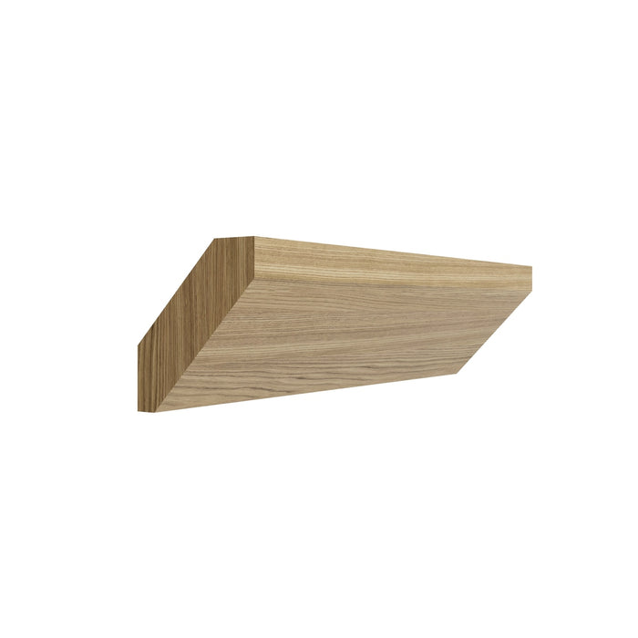 Studio Oak shaker crown molding, 96" W x 3.125" H x 2" D, ViaWood Cabinets item SCM8