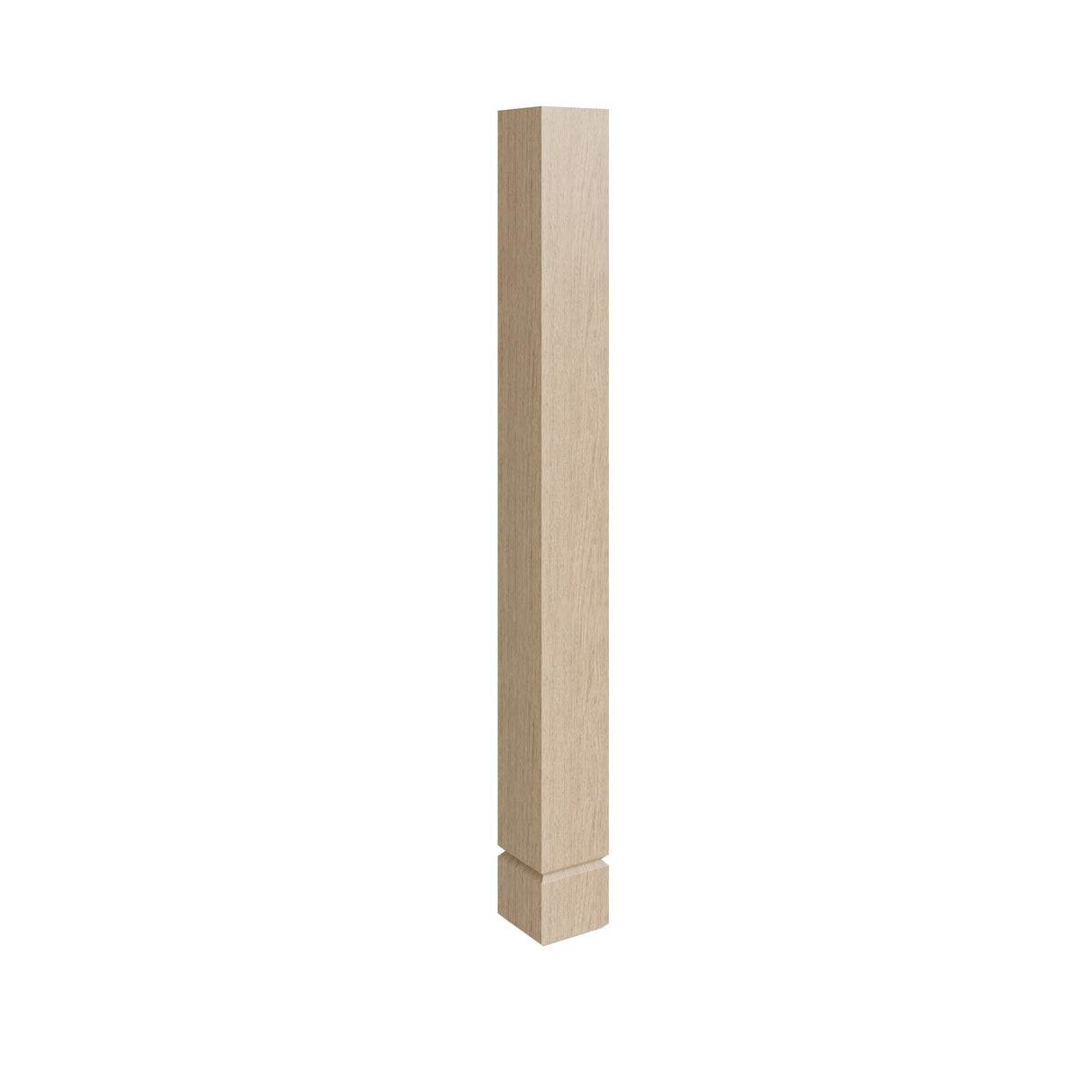 Studio Oak turned post, 3" W x 35.5" H x 3" D, ViaWood Cabinets item TPOST