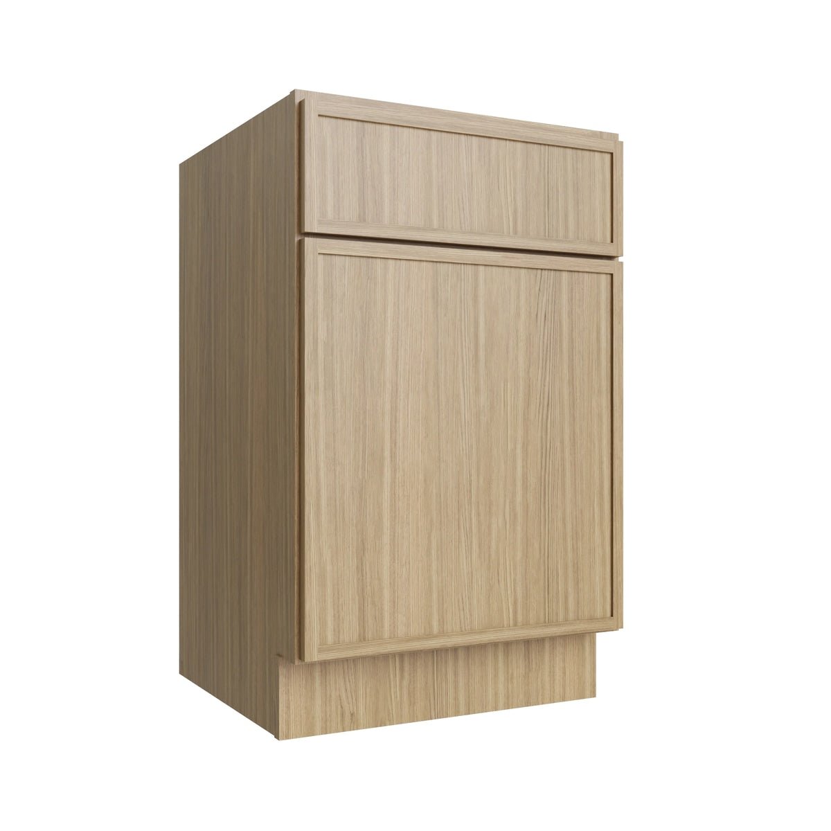 Studio Oak single door vanity, 21" W x 34.5" H x 21" D, ViaWood Cabinets item V21