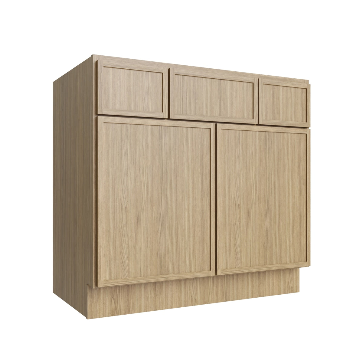 Studio Oak vanity sink base, 36" W x 34.5" H x 21" D, ViaWood Cabinets item VSB36