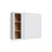 Studio White blind wall cabinet, 30" W x 30" H x 12" D, ViaWood Cabinets item BW3030