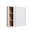 Studio White blind wall cabinet, 36" W x 36" H x 12" D, ViaWood Cabinets item BW3636
