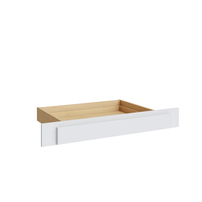 Studio White vanity drawer, 36" W x 4.75" H x 21" D, ViaWood Cabinets item KD36