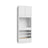Studio White oven cabinet, 33" W x 90" H x 24" D, ViaWood Cabinets item OC3390