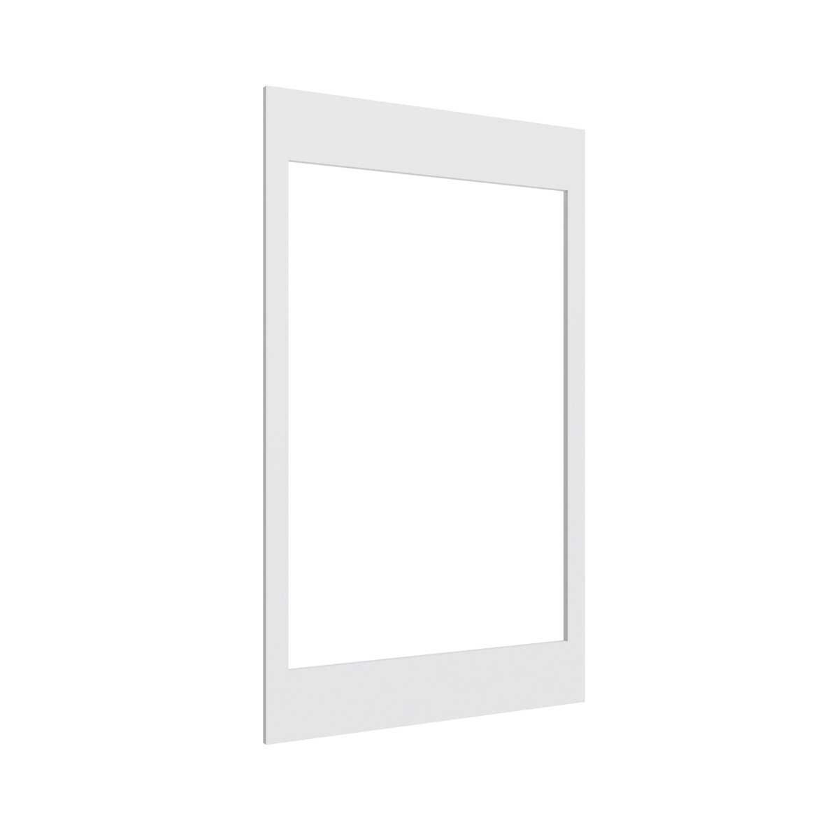 Studio White oven cabinet overlay panel, 33" W x 53" H x 0.75" D, ViaWood Cabinets item OP3353