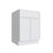 Studio White double door vanity, 33" W x 34.5" H x 21" D, ViaWood Cabinets item V33