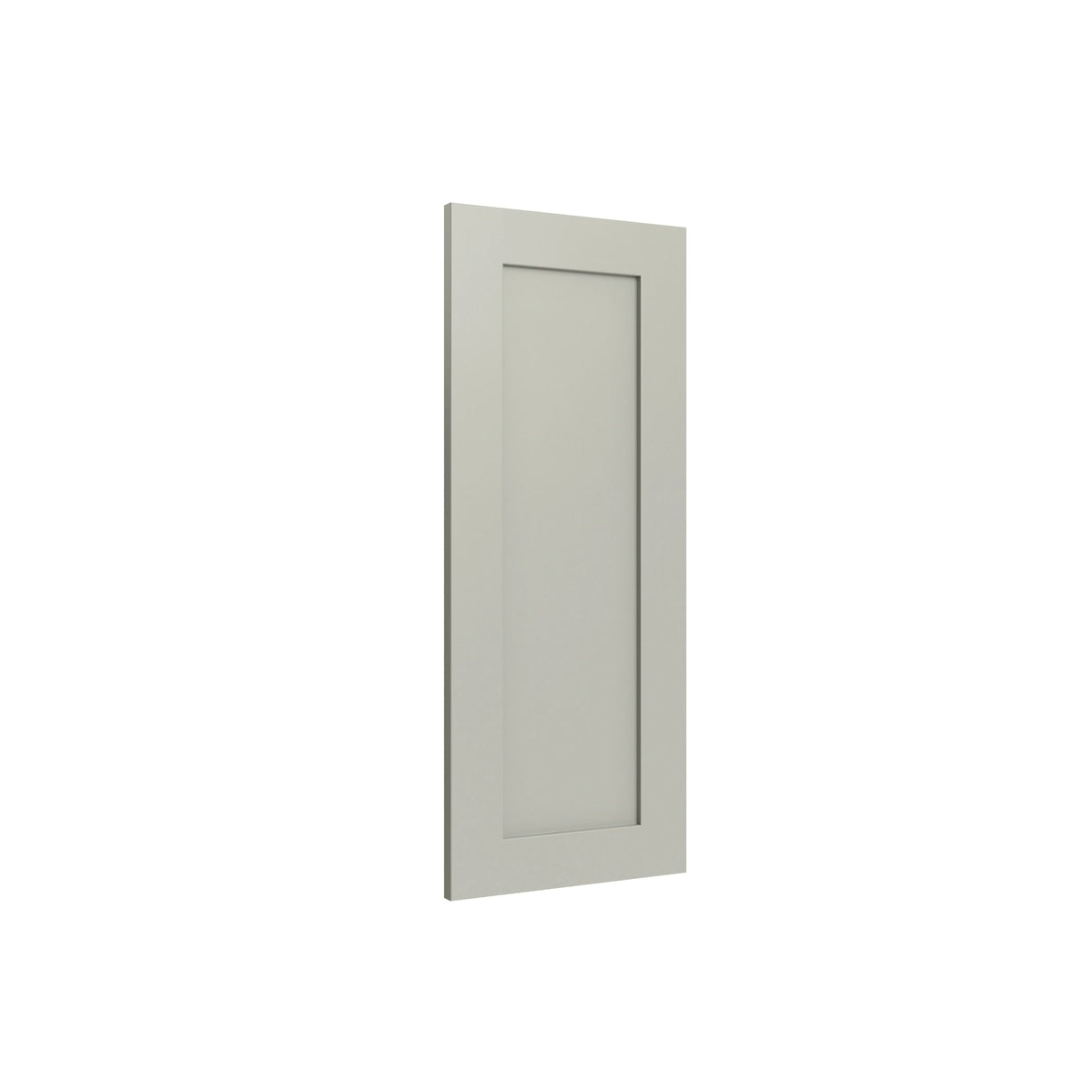 Shaker Sage decorative base/wall panel, 11.5" W x 28.75" H x 0.75" D, ViaWood Cabinets item DWP1230