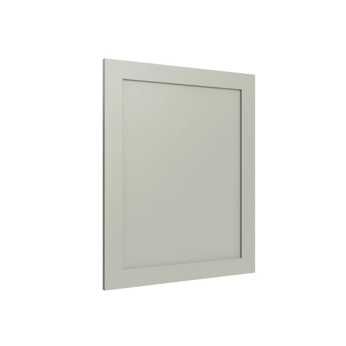 Shaker Sage decorative base/wall panel, 23.5" W x 28.75" H x 0.75" D, ViaWood Cabinets item DWP2430
