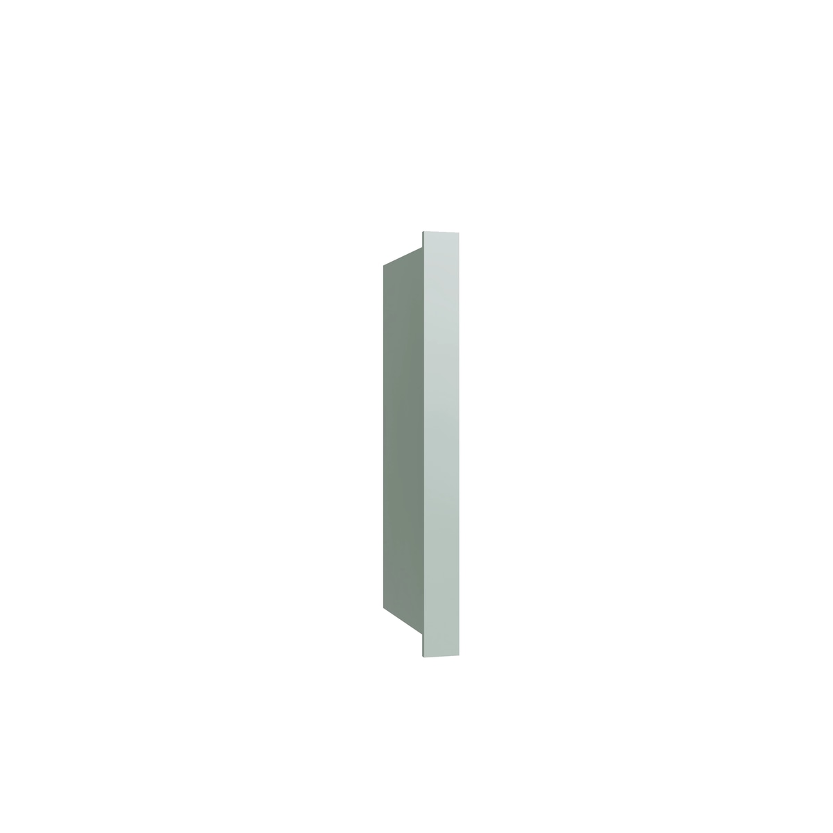 Shaker Sage dishwasher end panel, 3" W x 34.5" H x 24" D, ViaWood Cabinets item DWR3