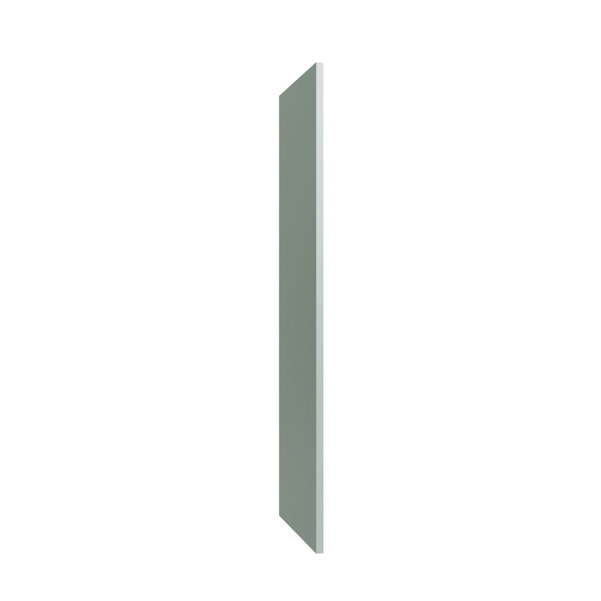 Shaker Sage tall end panel, 1.5" W x 96" H x 30" D, ViaWood Cabinets item TEP3096