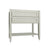 Shaker Sage open shelf vanity sink base, 36" W x 34.5" H x 21" D, ViaWood Cabinets item VSBOS36