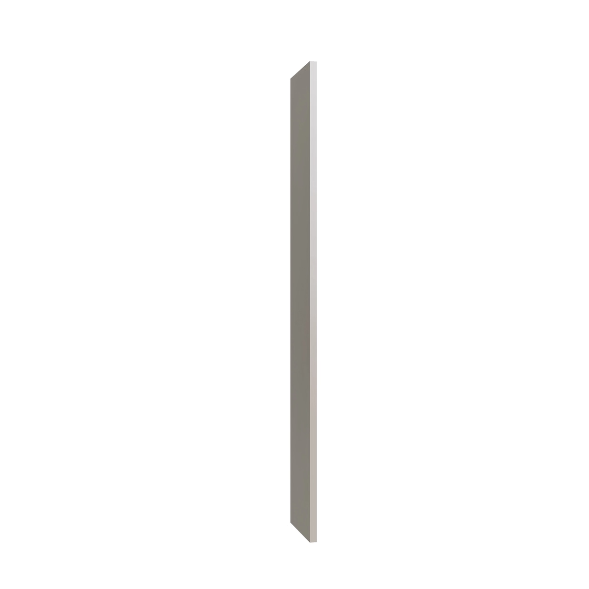 Shaker Dune bookcase end, 1.5" W x 96" H x 15" D, ViaWood Cabinets item BCE1596