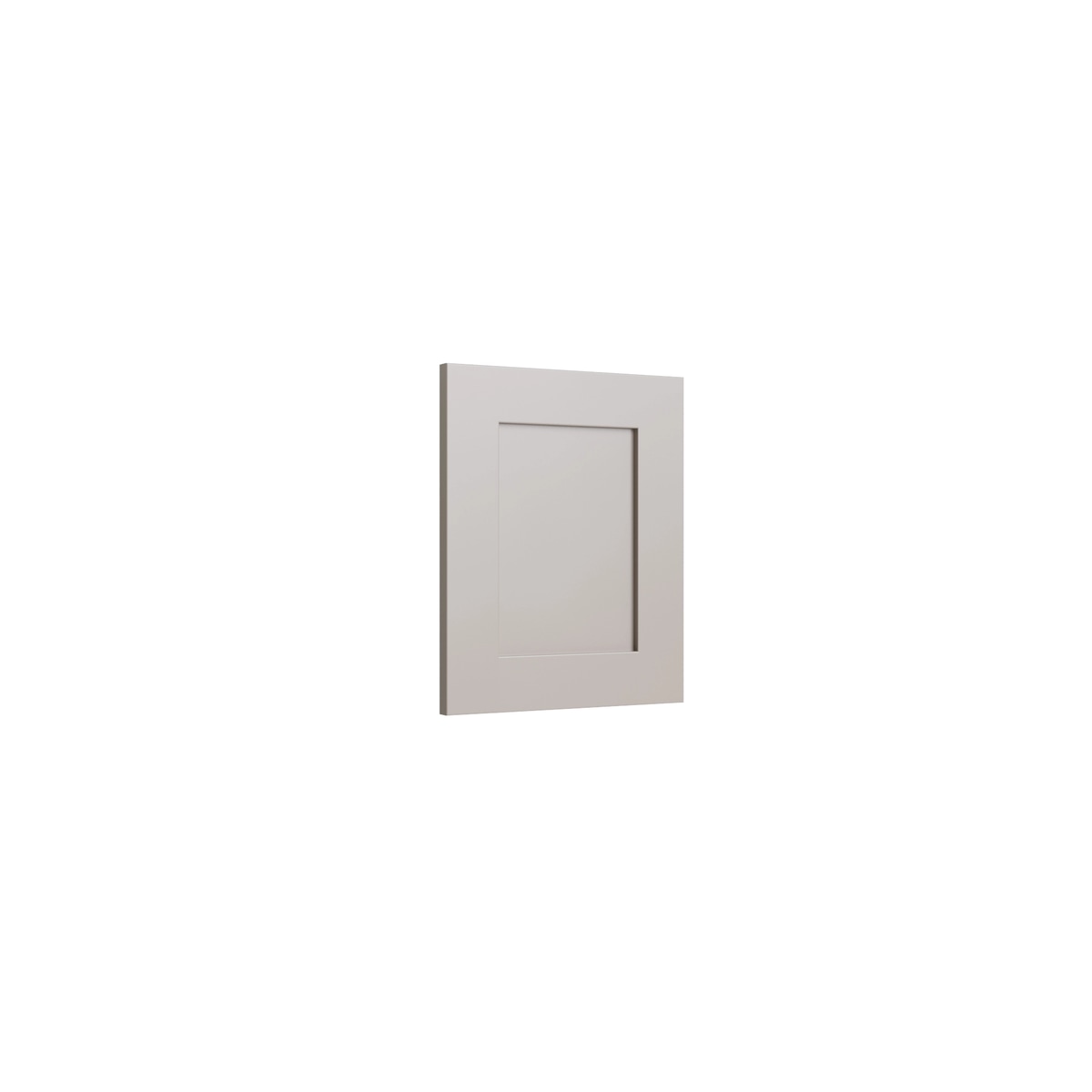 Shaker Dune decorative base/wall panel, 11.5" W x 13.75" H x 0.75" D, ViaWood Cabinets item DWP1215