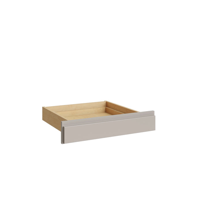 Shaker Dune vanity drawer, 24" W x 4.75" H x 21" D, ViaWood Cabinets item KD24