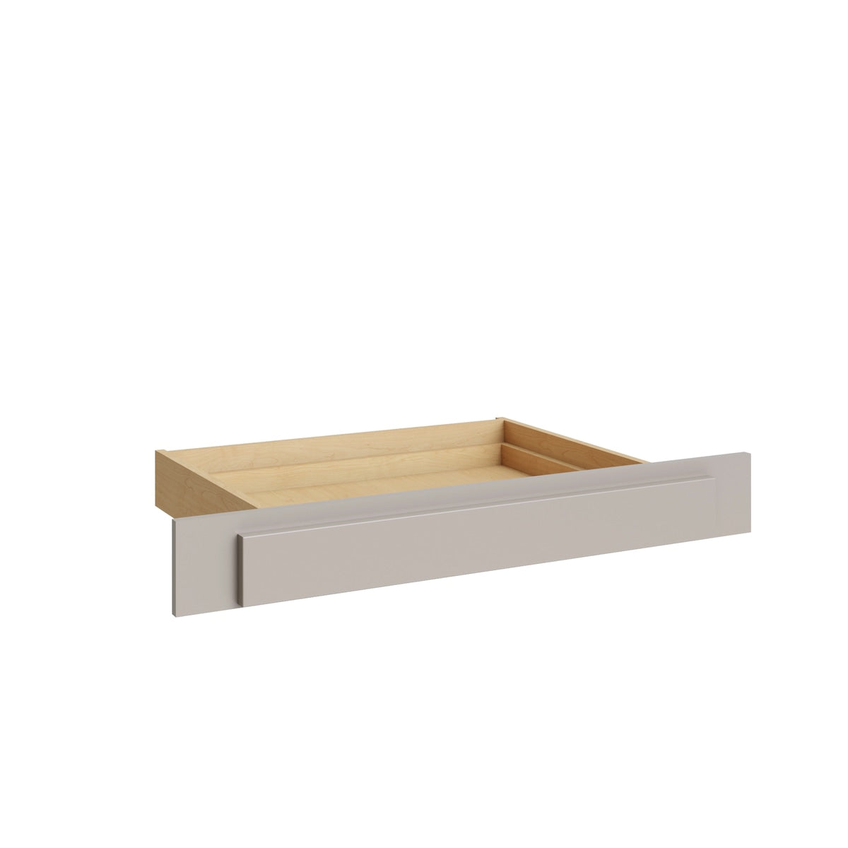Shaker Dune vanity drawer, 36" W x 4.75" H x 21" D, ViaWood Cabinets item KD36