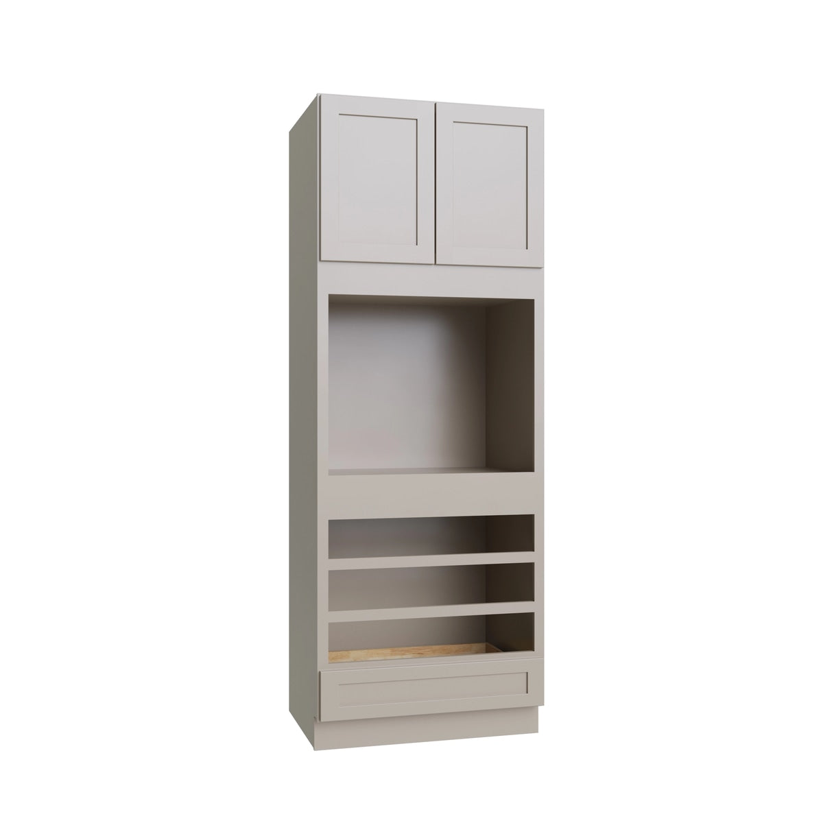 Shaker Dune oven cabinet, 33" W x 90" H x 24" D, ViaWood Cabinets item OC3390