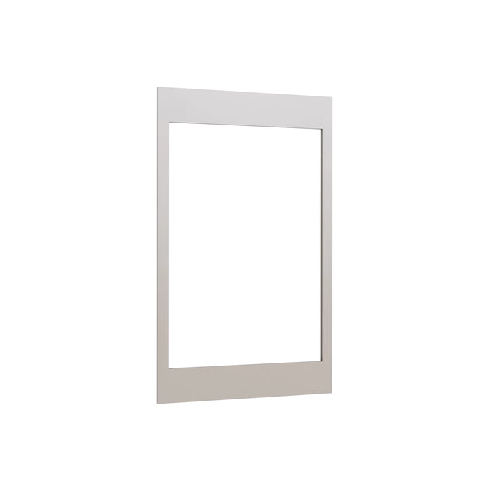 Shaker Dune oven cabinet overlay panel, 33" W x 53" H x 0.75" D, ViaWood Cabinets item OP3353
