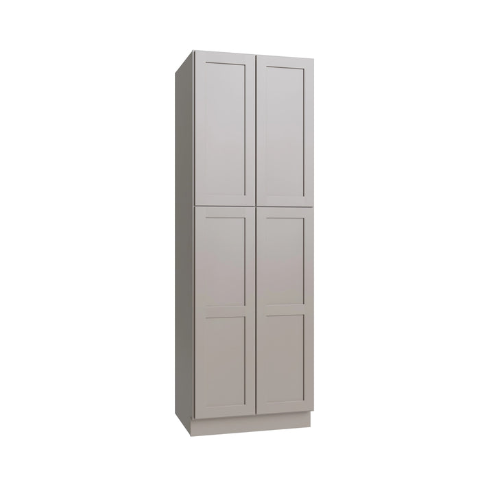 Shaker Dune pantry cabinet, 24" W x 90" H x 24" D, ViaWood Cabinets item P2490