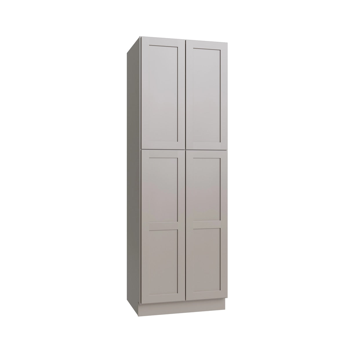 Shaker Dune pantry cabinet, 30" W x 96" H x 24" D, ViaWood Cabinets item P3096