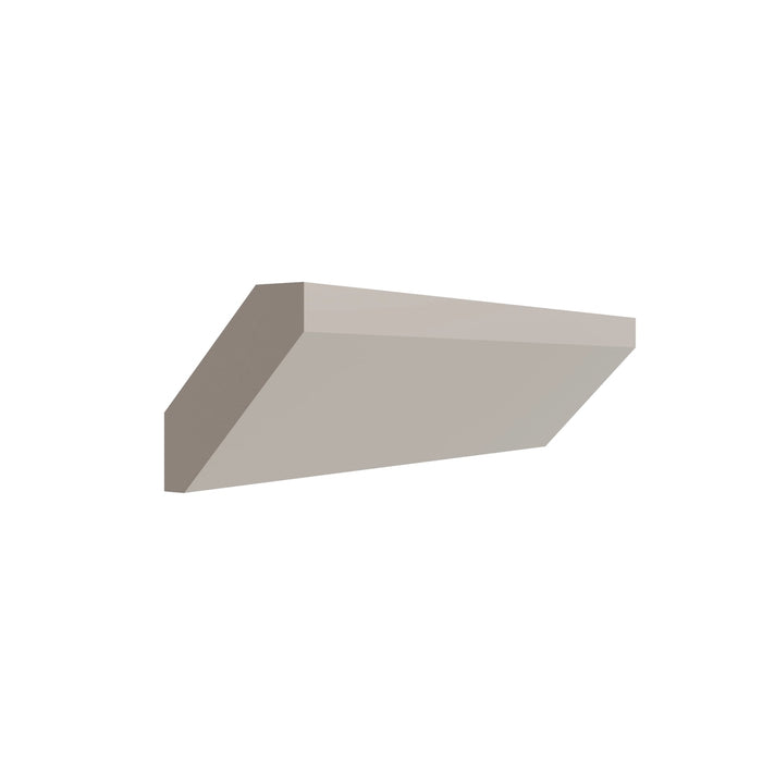Shaker Dune shaker crown molding, 96" W x 3.125" H x 2" D, ViaWood Cabinets item SCM8