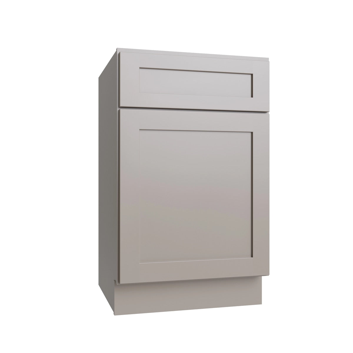 Shaker Dune single door vanity, 21" W x 34.5" H x 21" D, ViaWood Cabinets item V21