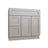 Shaker Dune vanity sink base - left configuration, 36" W x 34.5" H x 21" D, ViaWood Cabinets item VSBDL36
