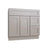 Shaker Dune vanity sink base - right configuration, 36" W x 34.5" H x 21" D, ViaWood Cabinets item VSBDR36