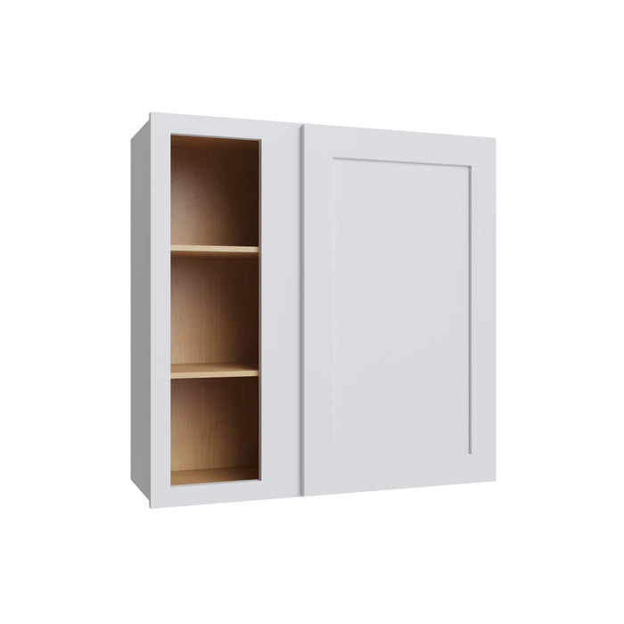 Shaker White blind wall cabinet, 30" W x 36" H x 12" D, ViaWood Cabinets item BW3036