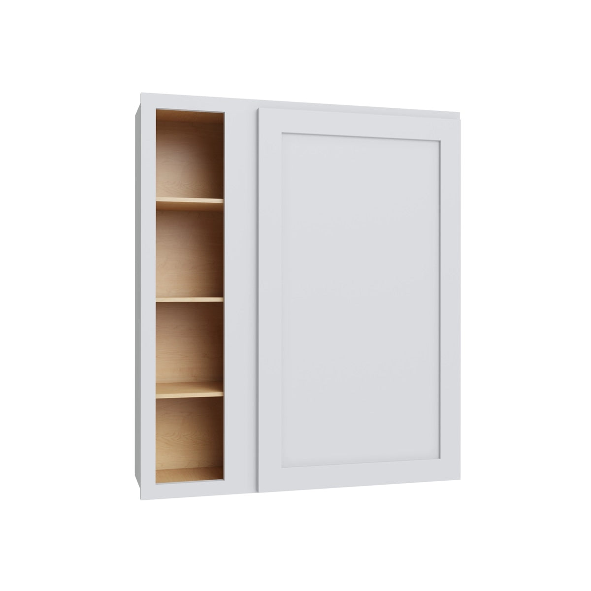 Shaker White blind wall cabinet, 36" W x 42" H x 12" D, ViaWood Cabinets item BW3642