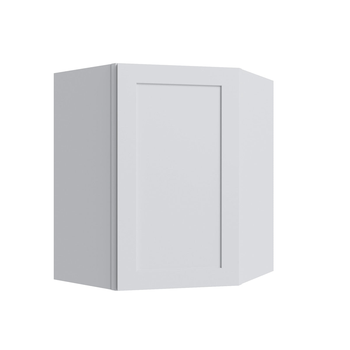 Shaker White corner wall cabinet, 24" W x 36" H x 12" D, ViaWood Cabinets item CW2436