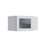 Shaker White corner wall cabinet with glass, 27" W x 15" H x 15" D, ViaWood Cabinets item CWS2715