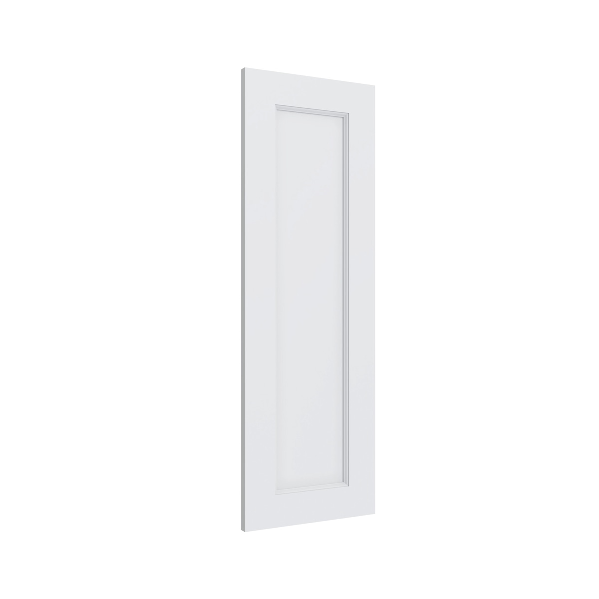 Shaker White decorative base/wall panel, 11.5" W x 34.75" H x 0.75" D, ViaWood Cabinets item DWP1236