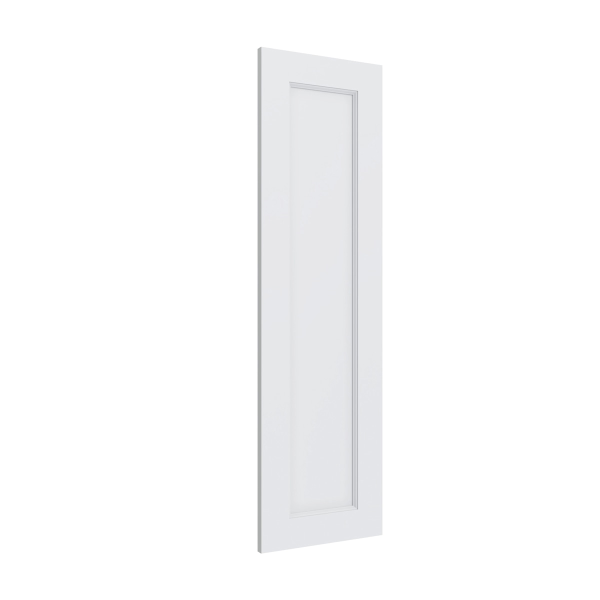 Shaker White decorative base/wall panel, 11.5" W x 40.75" H x 0.75" D, ViaWood Cabinets item DWP1242