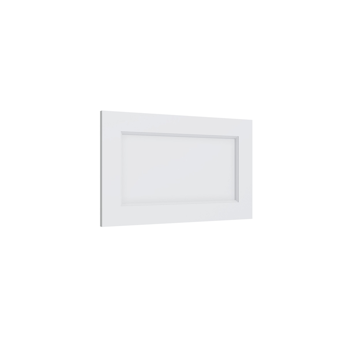 Shaker White decorative base/wall panel, 23.5" W x 13.75" H x 0.75" D, ViaWood Cabinets item DWP2415