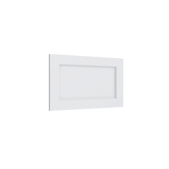 Shaker White decorative base/wall panel, 23.5" W x 13.75" H x 0.75" D, ViaWood Cabinets item DWP2415