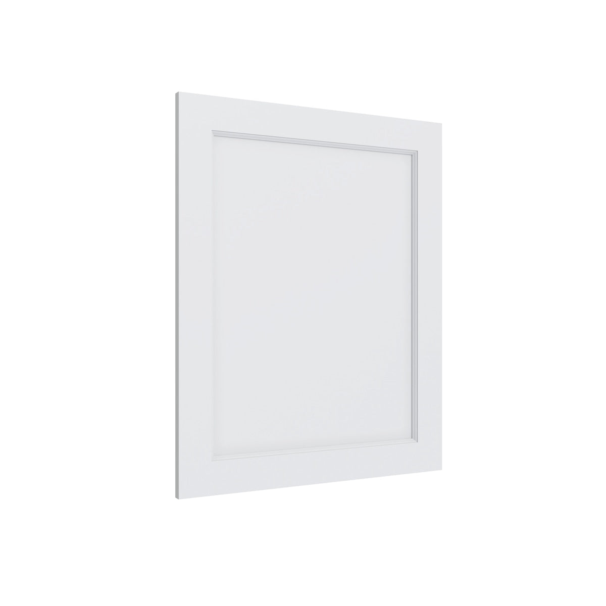 Shaker White decorative base/wall panel, 23.5" W x 28.75" H x 0.75" D, ViaWood Cabinets item DWP2430