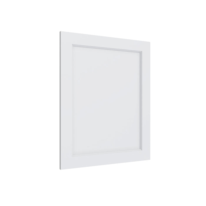 Shaker White decorative base/wall panel, 23.5" W x 28.75" H x 0.75" D, ViaWood Cabinets item DWP2430