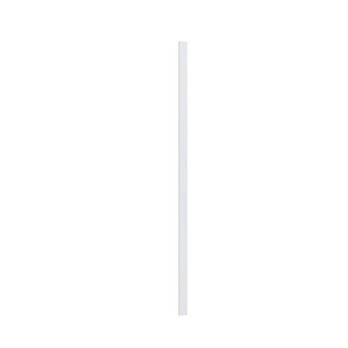 Shaker White filler strip, 3" W x 96" H x 0.75" D, ViaWood Cabinets item F396