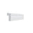 Shaker White traditional light rail molding, 96" W x 2.25" H x 1.625" D, ViaWood Cabinets item LRM8