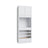 Shaker White oven cabinet, 33" W x 90" H x 24" D, ViaWood Cabinets item OC3390