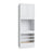 Shaker White oven cabinet, 33" W x 96" H x 24" D, ViaWood Cabinets item OC3396