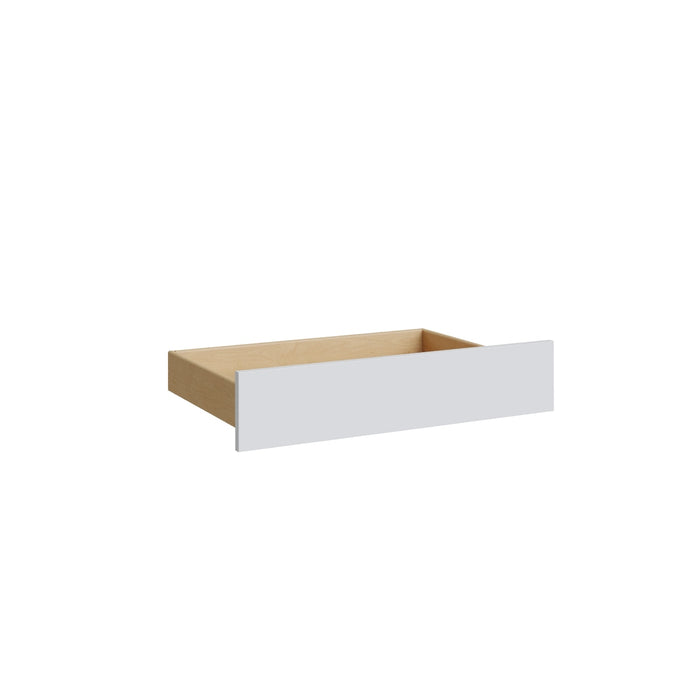 Slab White oven cabinet drawer, 32.5" W x 6.75" H x 24" D, ViaWood Cabinets item OCD337