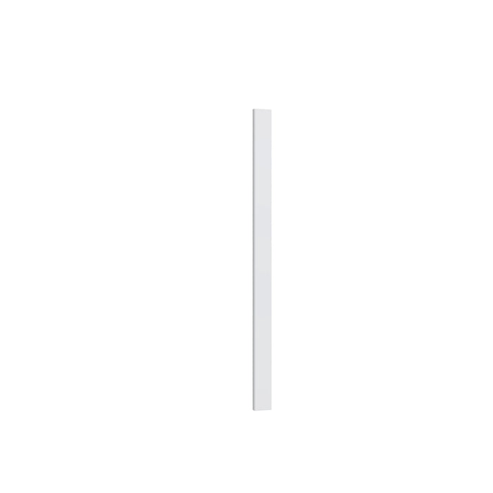 Shaker White overlay filler, 2.5" W x 28.75" H x 0.75" D, ViaWood Cabinets item OLF330