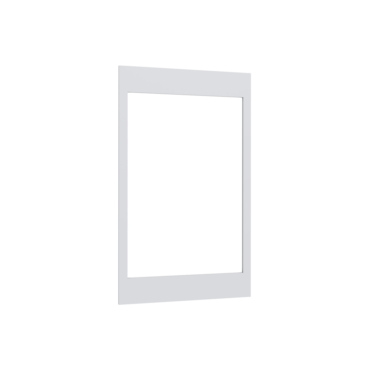 Shaker White oven cabinet overlay panel, 33" W x 53" H x 0.75" D, ViaWood Cabinets item OP3353
